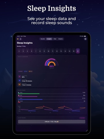 Rain Sleep Sounds iPad screenshot