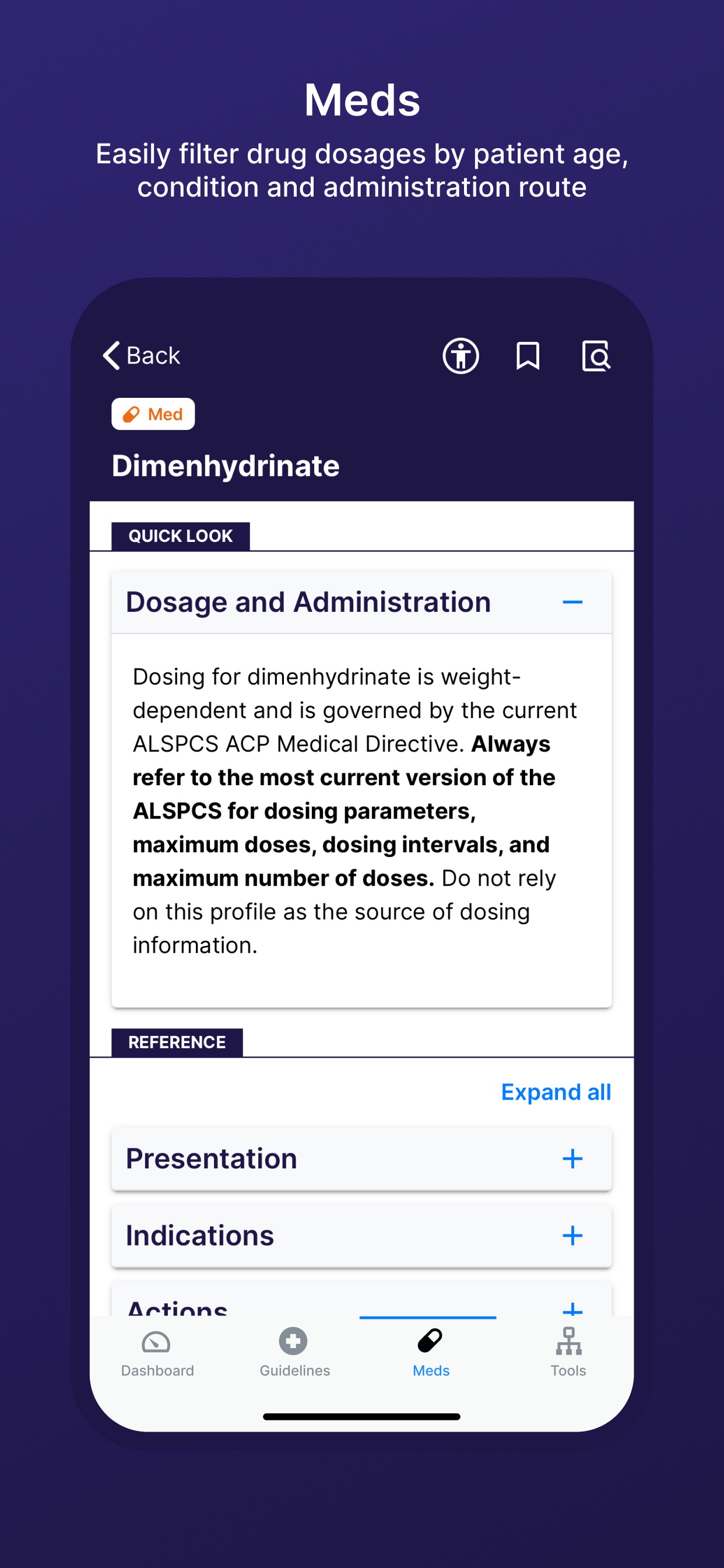 Screenshot 3 of Paramedic CPG