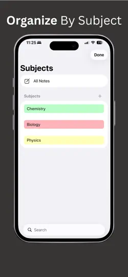Screenshot von Notely - Notes & PDF App auf dem iPhone 1