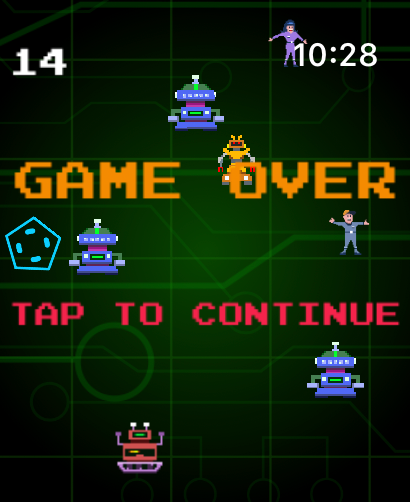 Robo Attack for Watch screenshot 18