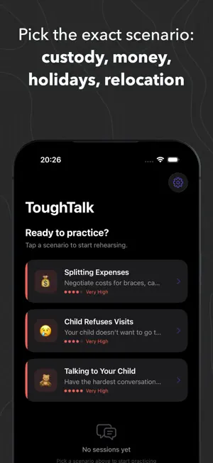 Tough Talk — Co-Parent Coach screenshot 4