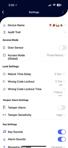 BLE Key App Screenshot 3 of 6