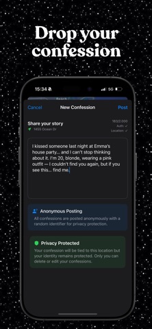 Bango: Anonymous Secret Nearby screenshot