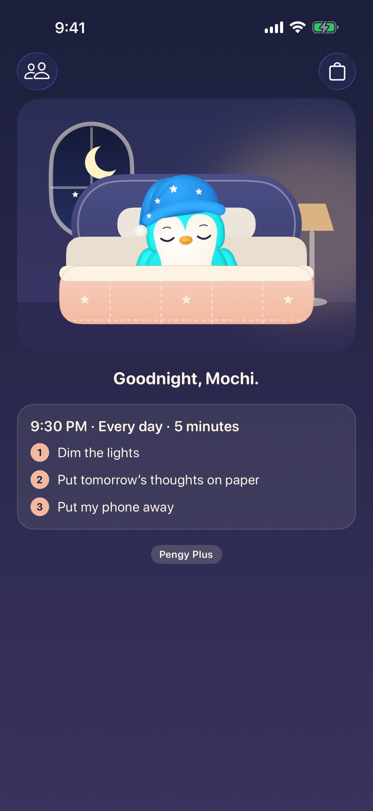 Screenshot 3 of Pengy: Sleep Companion