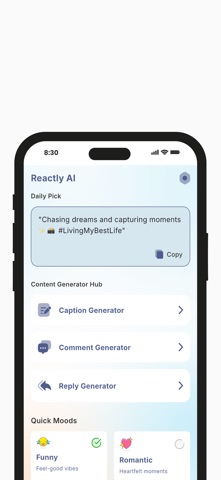 Reactly AI Screenshot 2 of 5