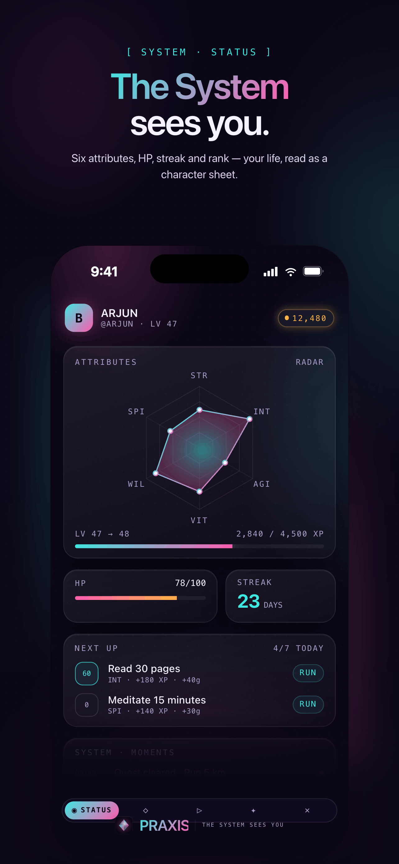 PRAXIS - The System screenshot 3
