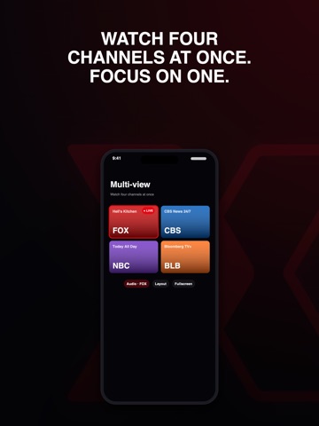 IPTV Player & TV Guide: IPTViX iPad screenshot
