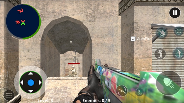 Commando Battle Fighter Game