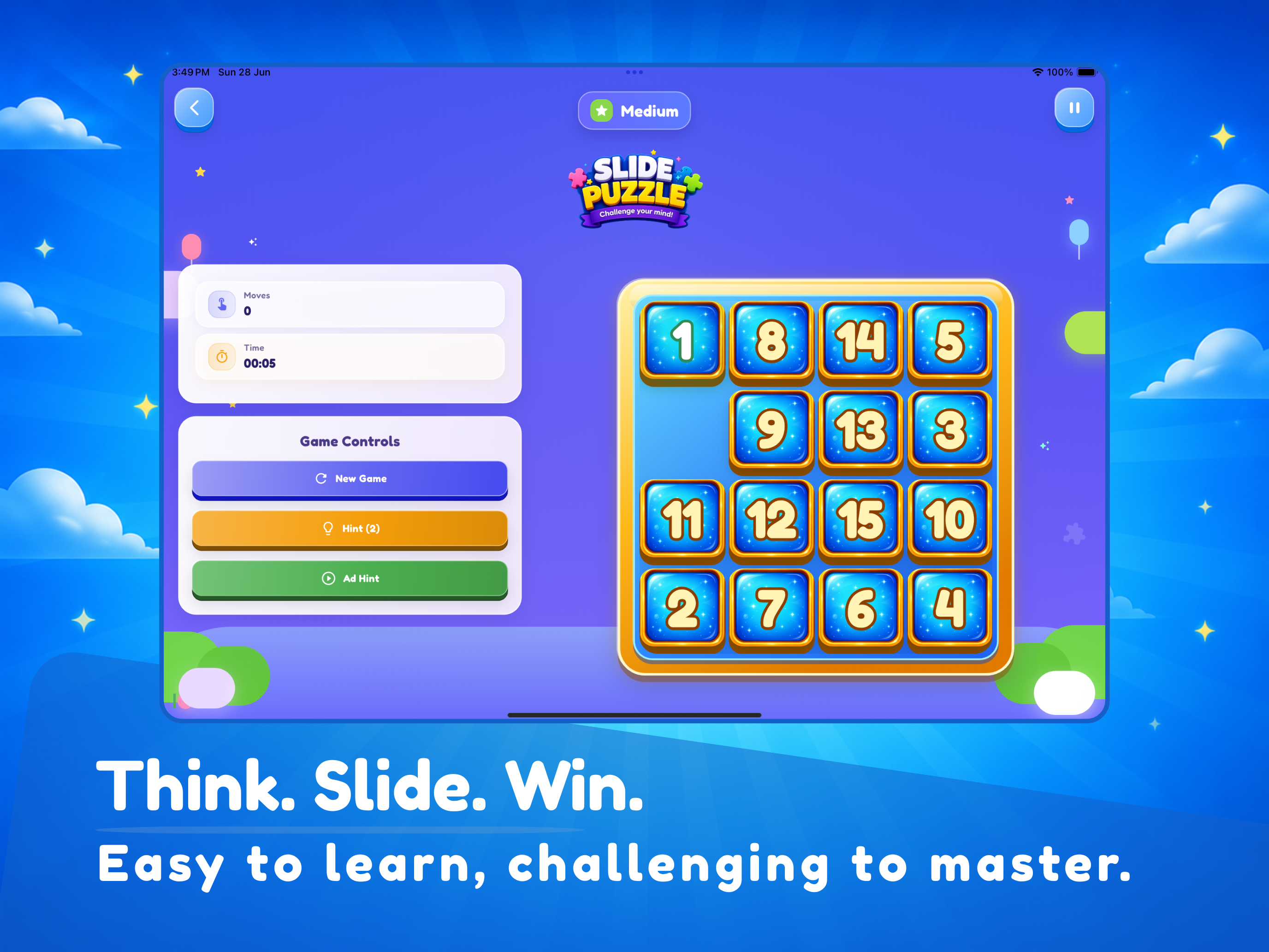 Slide Puzzle Game screenshot 9