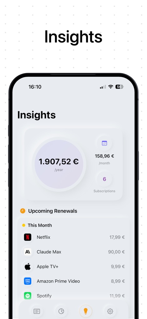 Subora – Subscription Tracker - Finance App | MWM