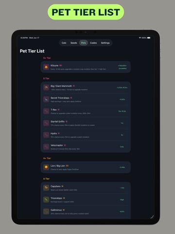 BARF: Ring Farm Companion iPad screenshot