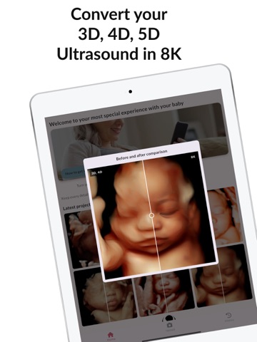 LittleLife 3D 4D Ultrasound 8K iPad screenshot