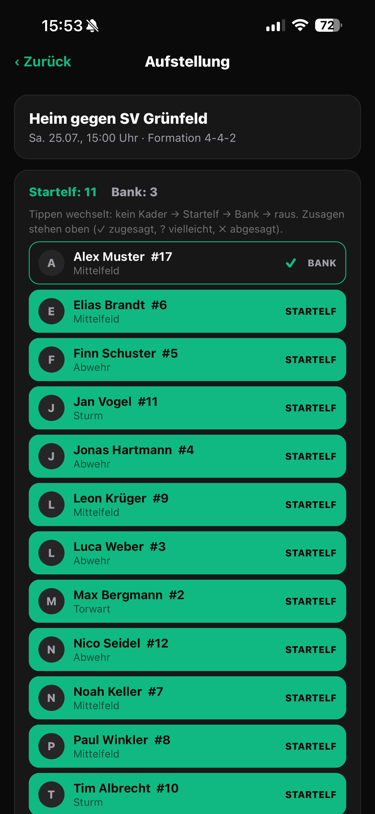 Clubspace screenshot 4