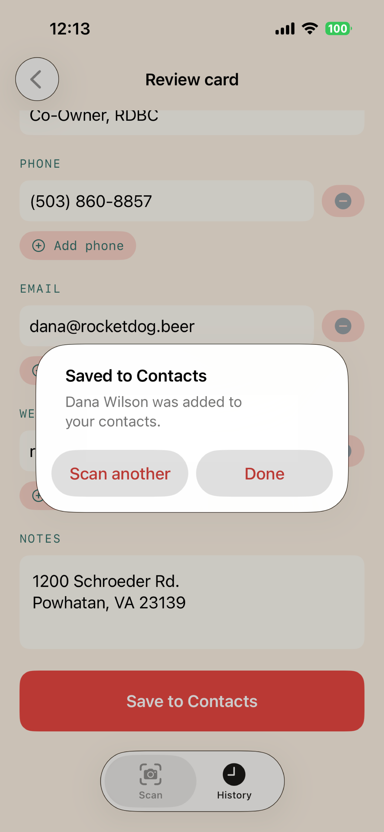 CardShark Scanner screenshot 2