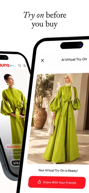 Kauna: AI Modest Fashion Agent screenshot 4