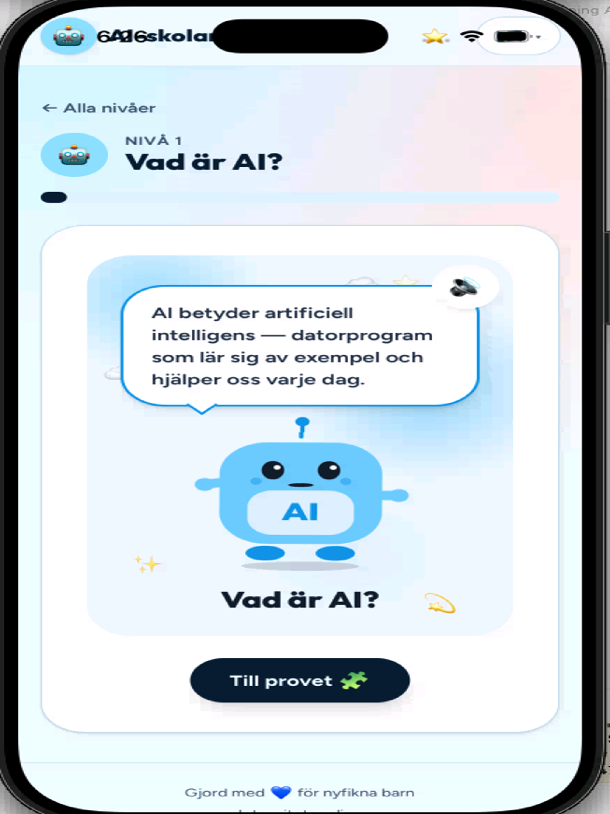 Barnens AI-skola