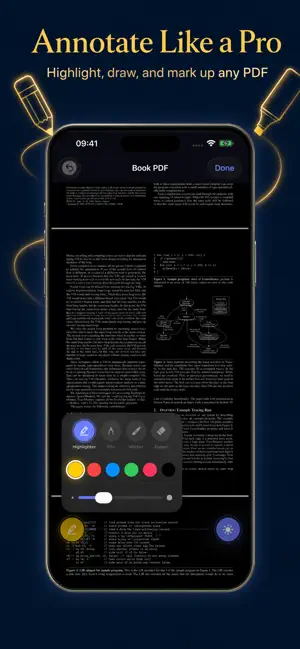 Eclipse: Dark Mode PDF Reader screenshot 4