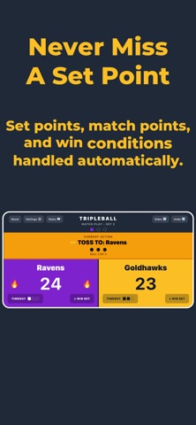 Tripleball Scoreboard screenshot 2