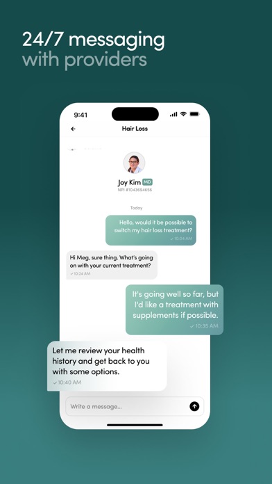 Hers: Women’s Healthcare screenshot