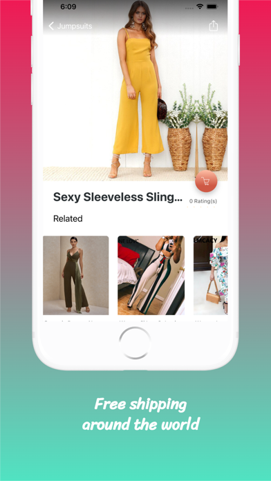 Women's evening dress shop Screenshot