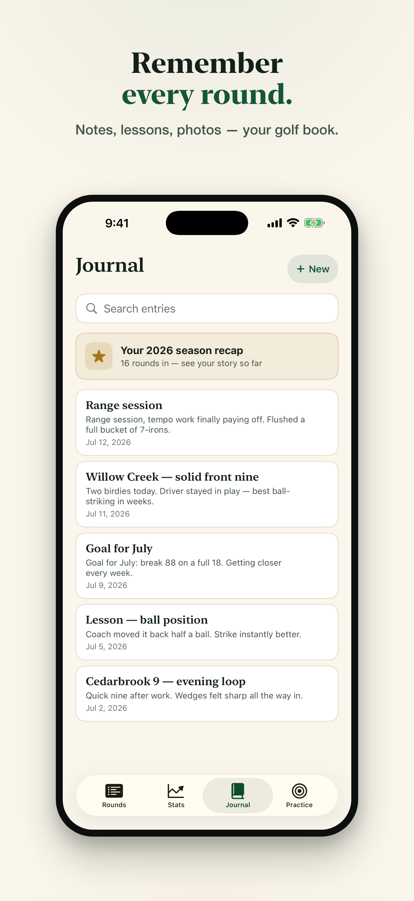 Linksbook: Golf Scorecard screenshot 4