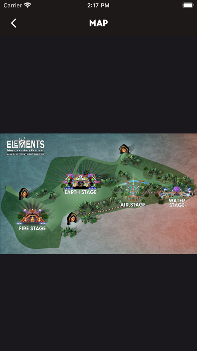 Elements Music & Arts Festival Screenshot