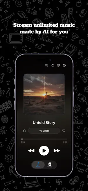 Mozika: AI Music Streaming screenshot 1