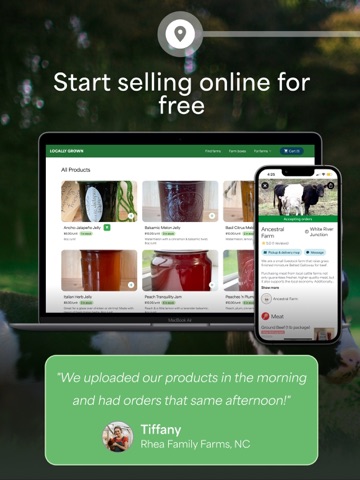 Farmers: Sell online/in-person iPad screenshot