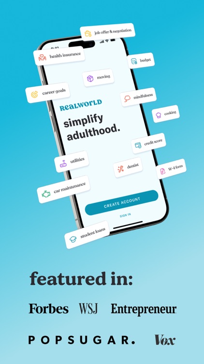 Realworld: Simplify Adulthood