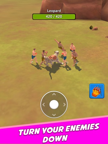 Troops vs Gorilla iPad screenshot