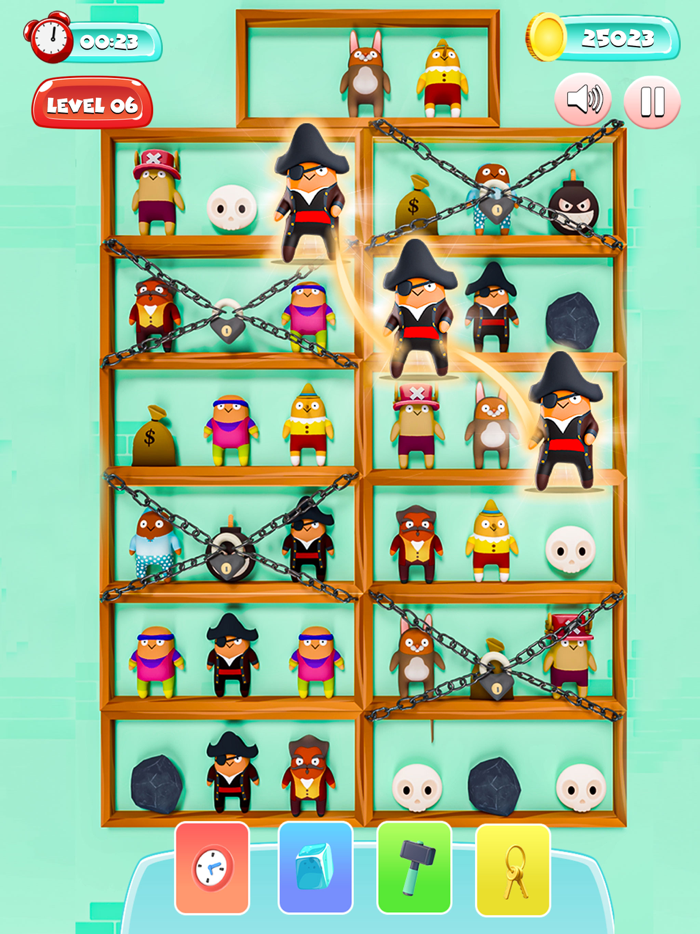 트리플 애완동물 분류 게임 매치