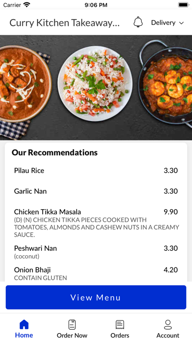 Curry Kitchen Takeaway Screenshot