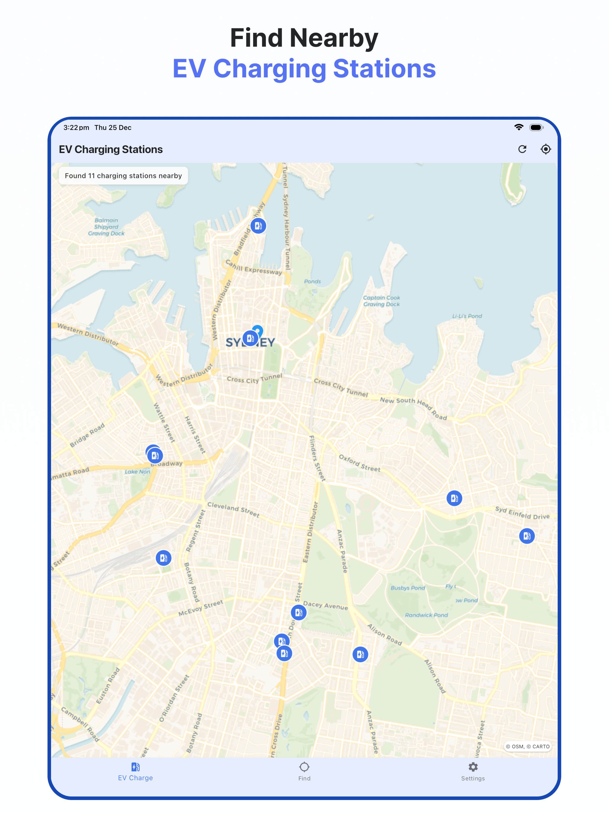 MyLocal: EV Charger GPS & More