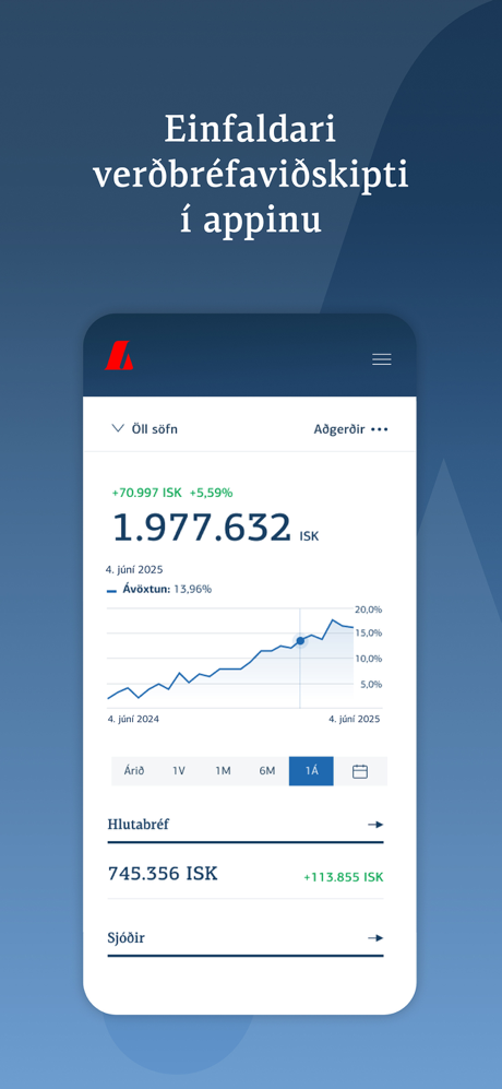 Landsbankinn screenshot 5