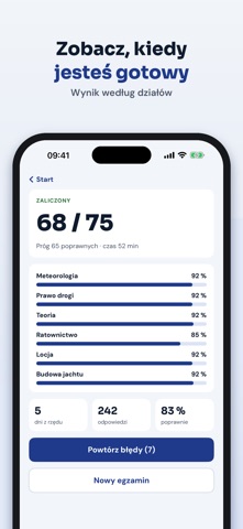 Żeglarz Jachtowy Testy screenshot 5