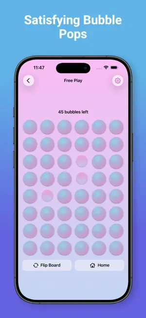 HaptiPop: Bubble Fidget screenshot 1