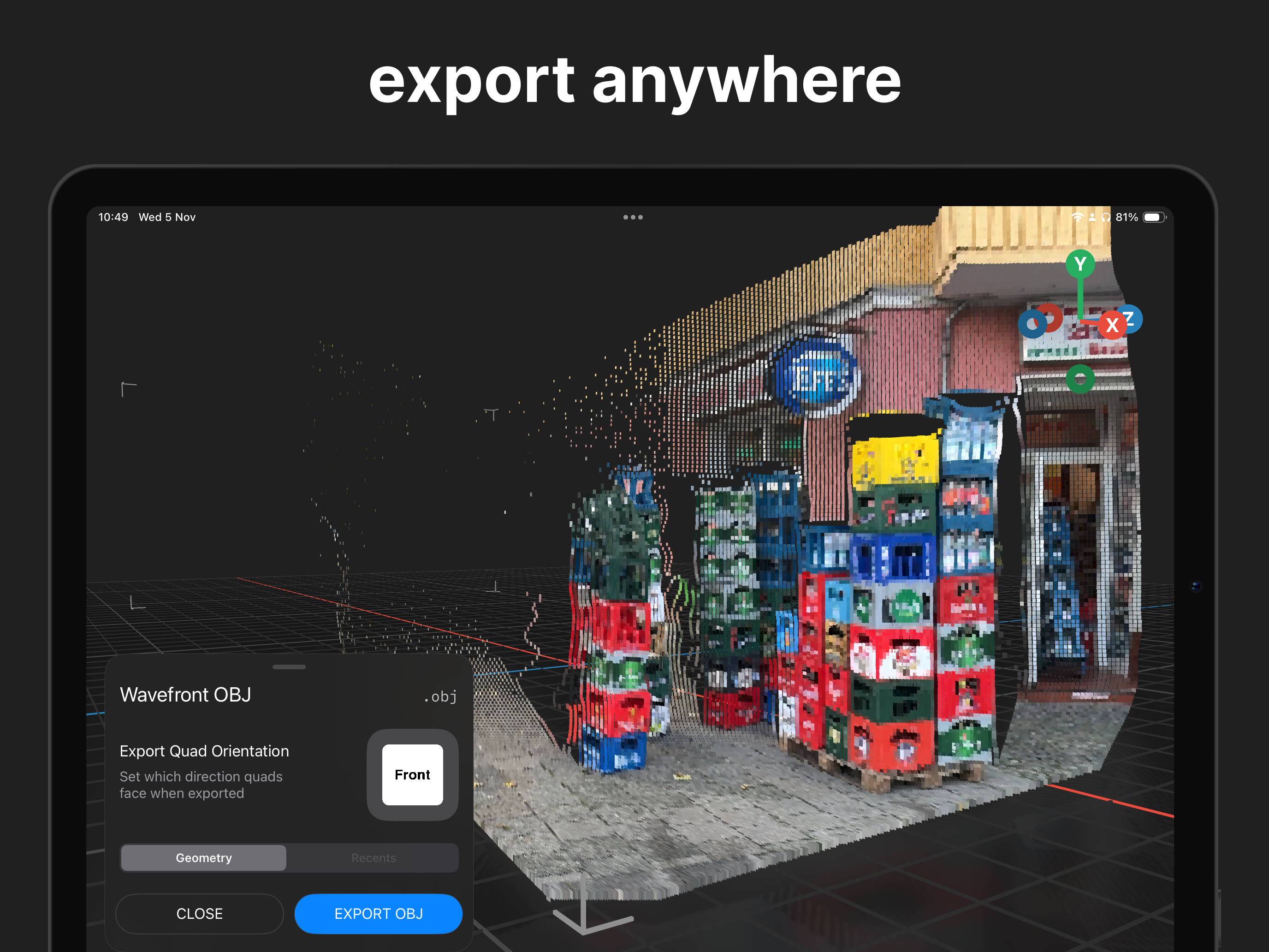 YOON 3D: Point Cloud Editor