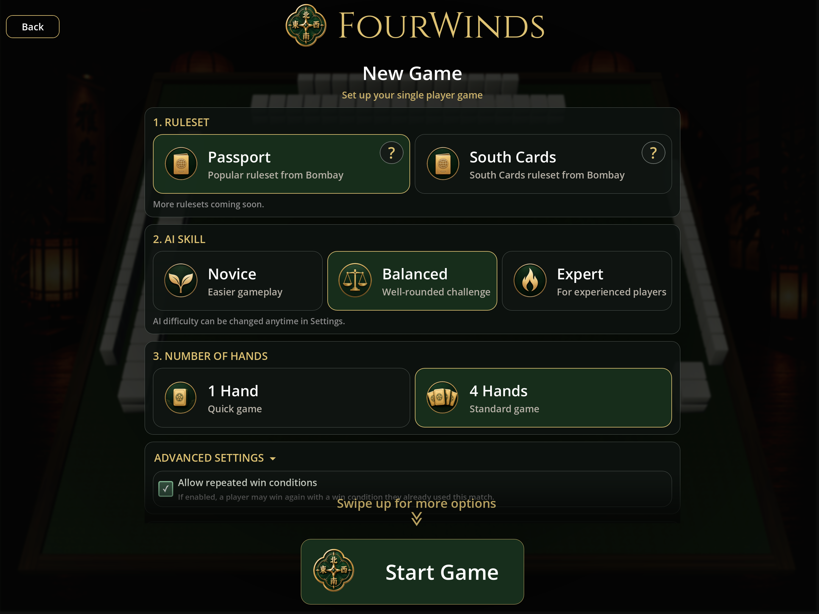 FourWinds: Mahjong screenshot 8