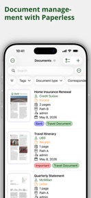 Swift Paperless screenshot