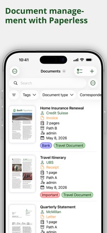 Swift Paperless Screenshot 1 of 4