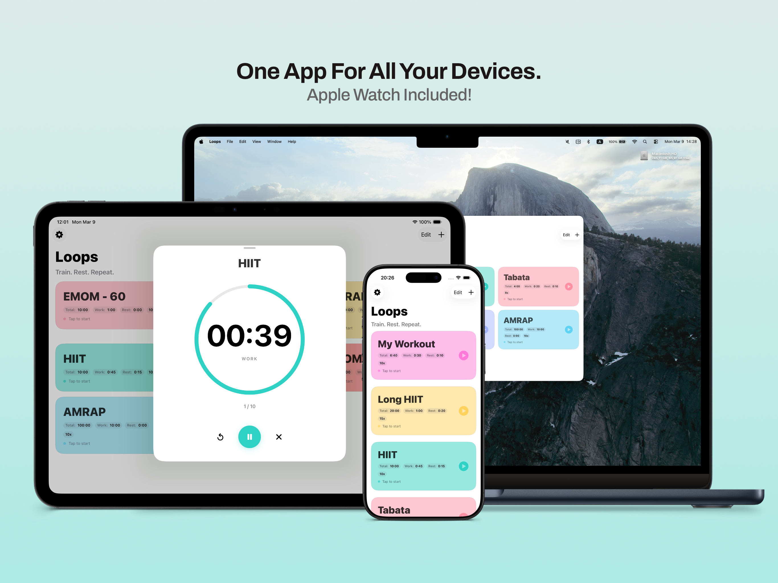 Loops – Interval Workout Timer