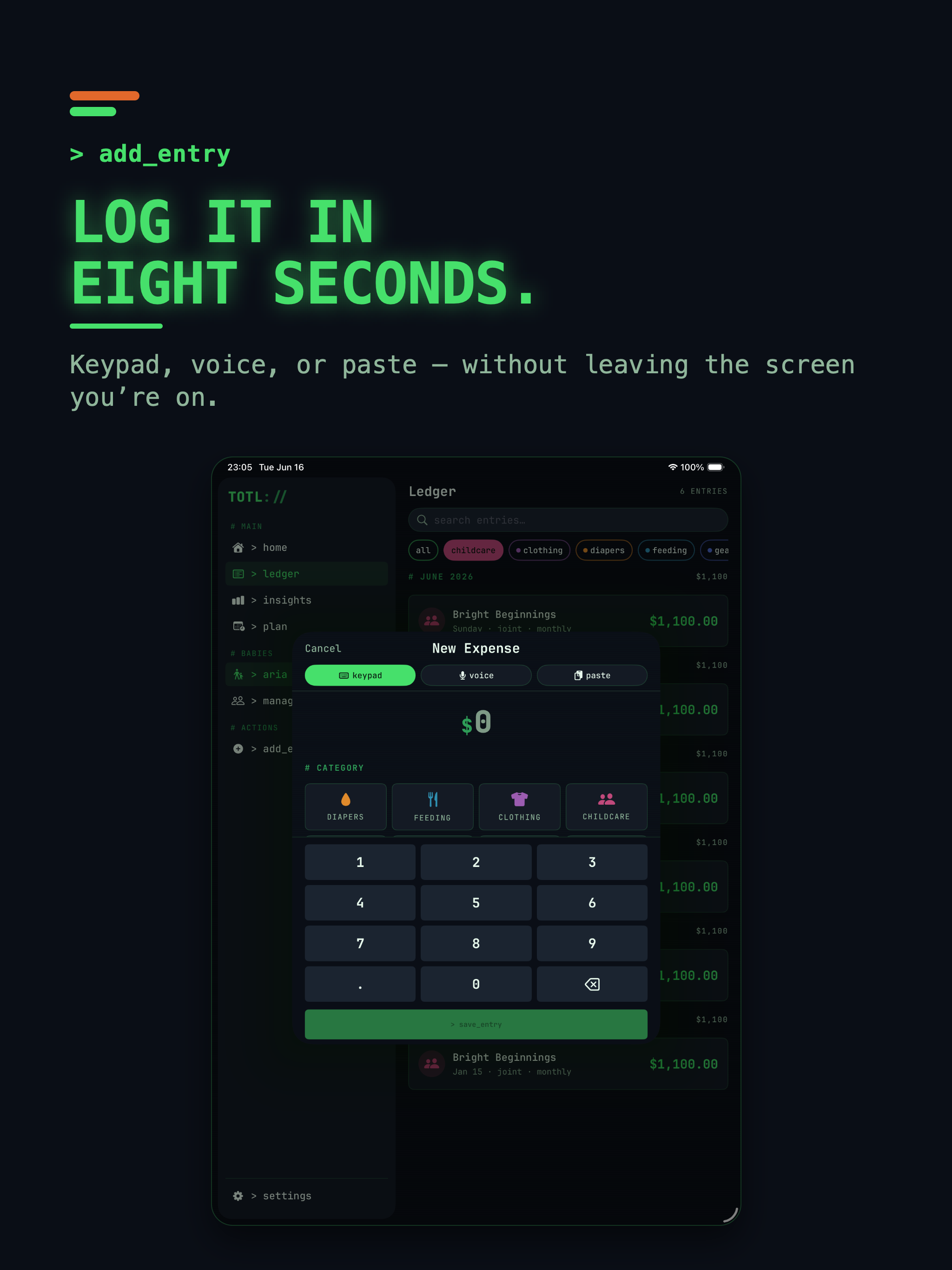 Baby Cost Budget Tracker TOTL screenshot 14