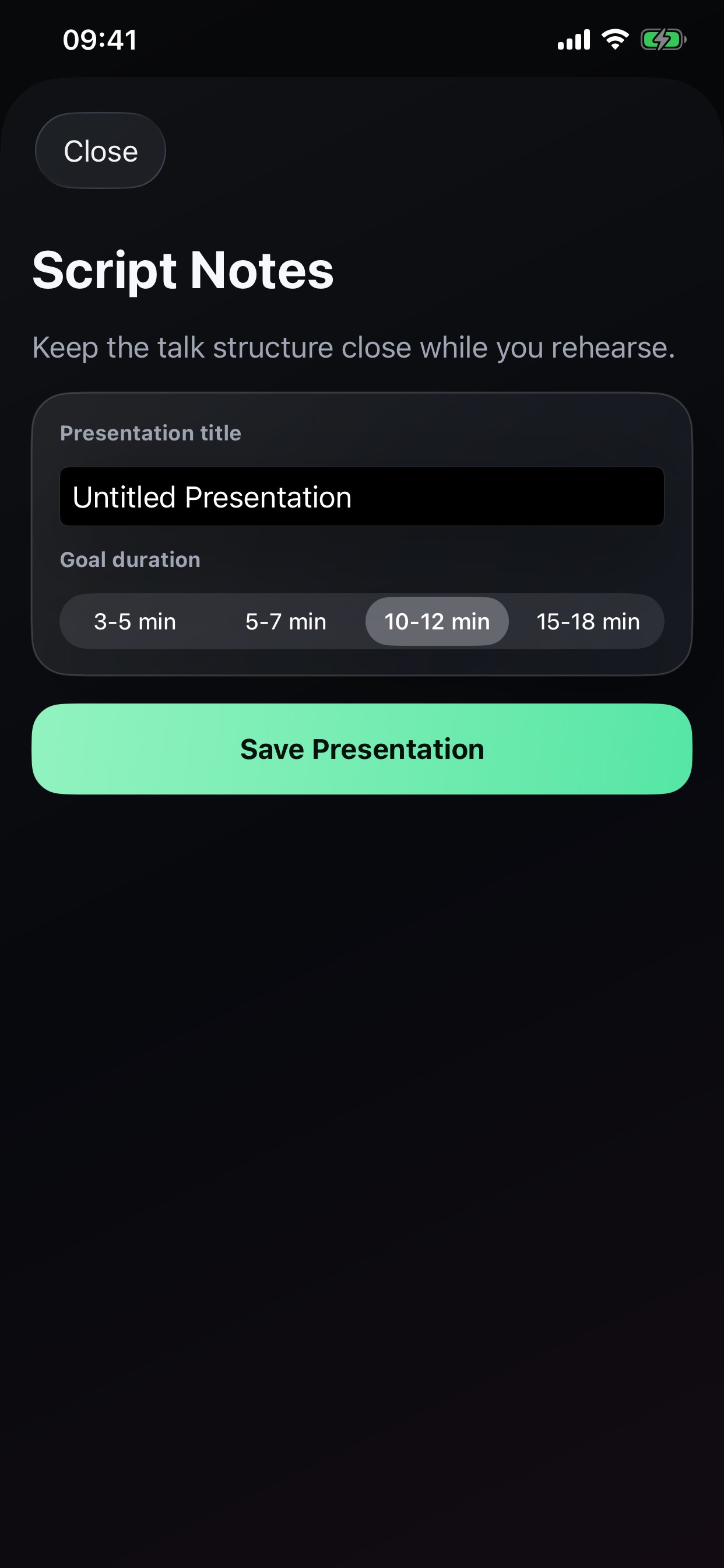 Speakly - Presentation screenshot 4