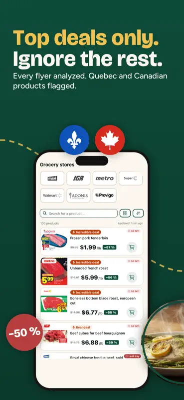 DishSavvy: Recipes & Deals screenshot 5 of 7