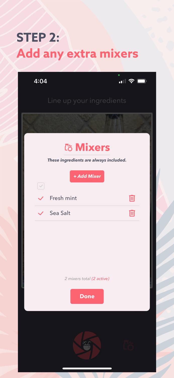 GlassEye - Cocktail Creator