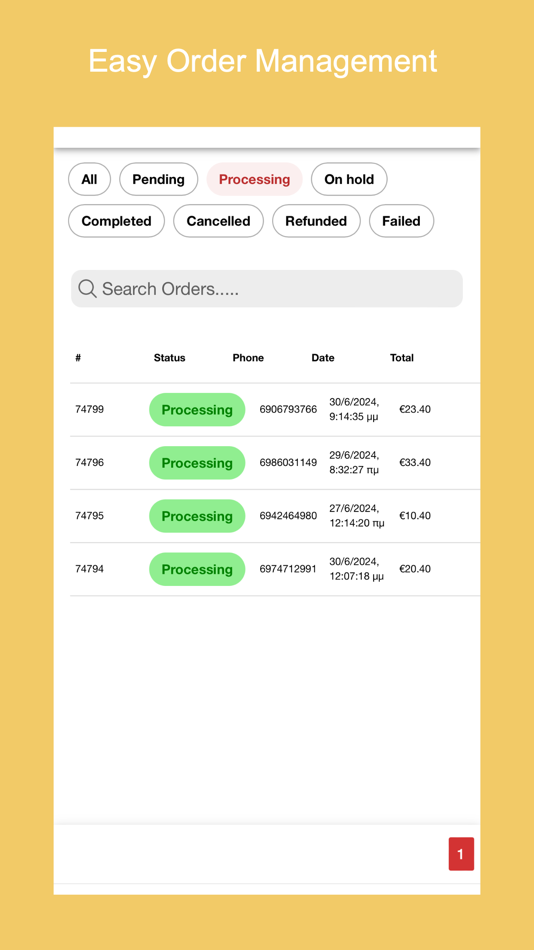 #5. Auto Order Print WooCommerce (iOS) Podle: DIMOS RAMIOTIS