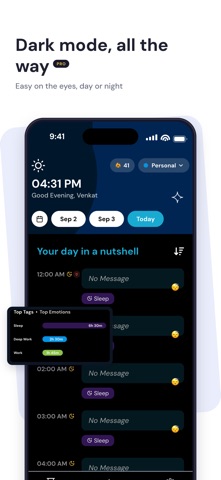 Hourly Journal: Time Tracker Screenshot 7 of 9