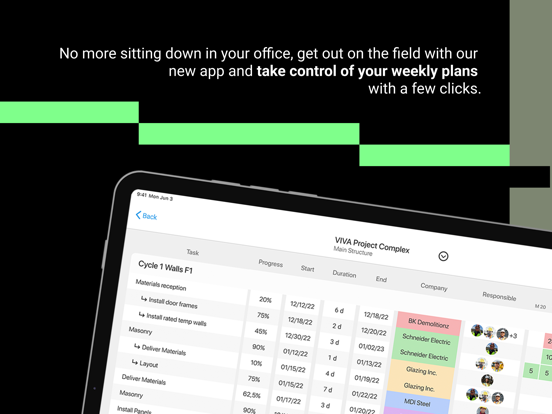Outbuild Field iPad screenshot 2 - Productivity app