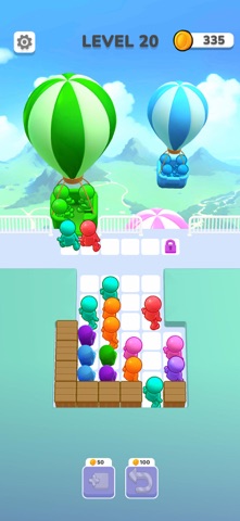 Hot Air Balloon Jam iPhone screenshot