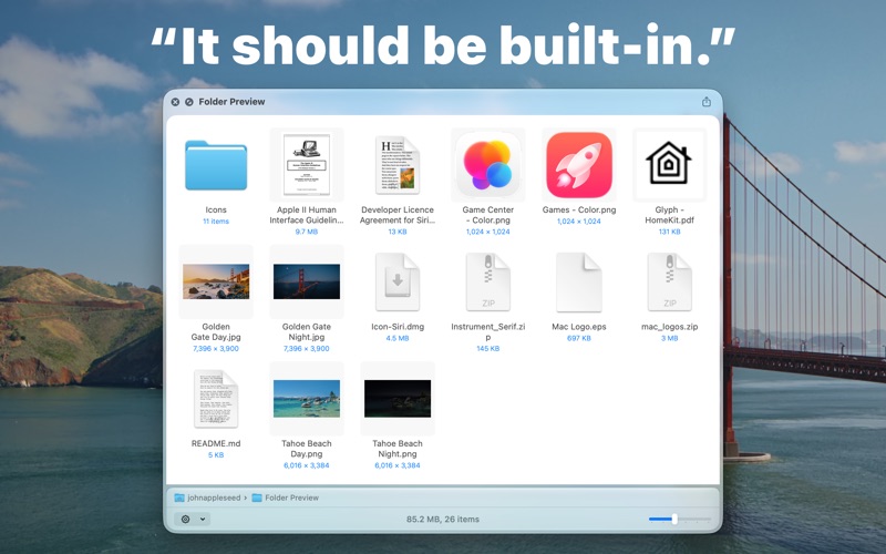 Folder Preview Screenshot 1 of 7